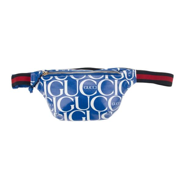 Gucci Unisex Logo Print Belt Bag NWT - Picture 1 of 2
